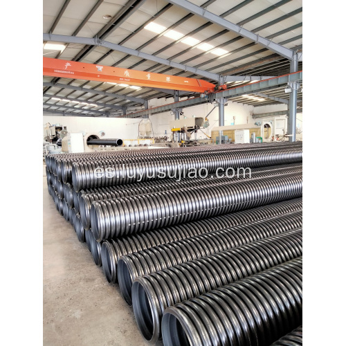 Tubería corrugada de doble pared de PE para drenaje paisajístico